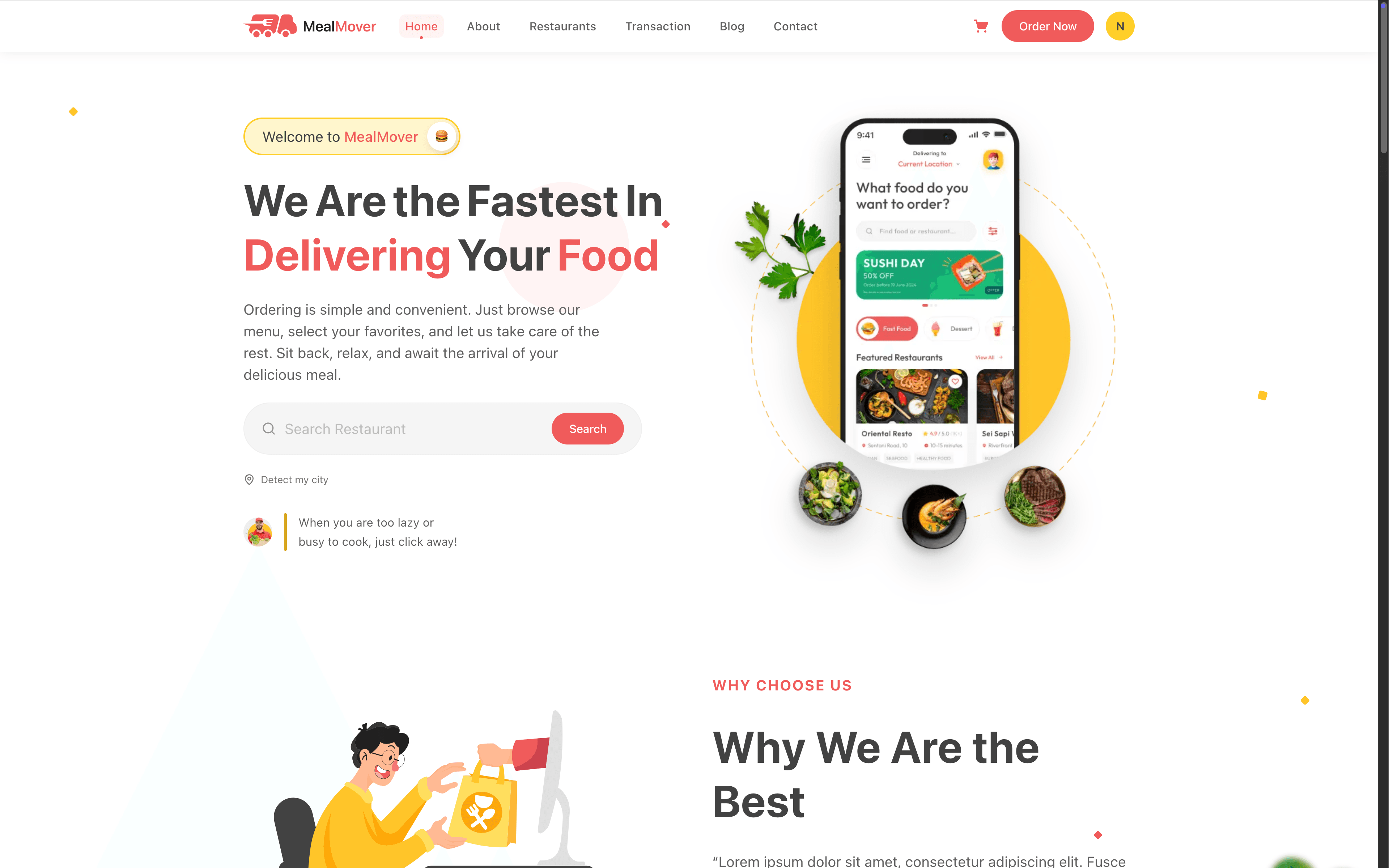 MealMover screenshot